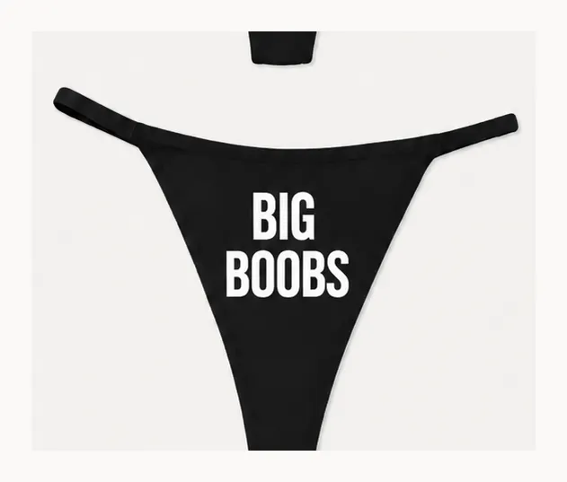 I LOVE BIG BOOBS (NEGRO)