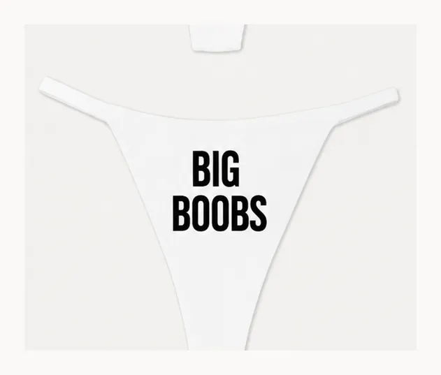 I LOVE BIG BOOBS (BLANCO)