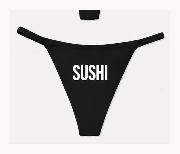 I LOVE SUSHI (NEGRO)