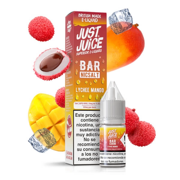 Just Juice Bar Salts lychee mango