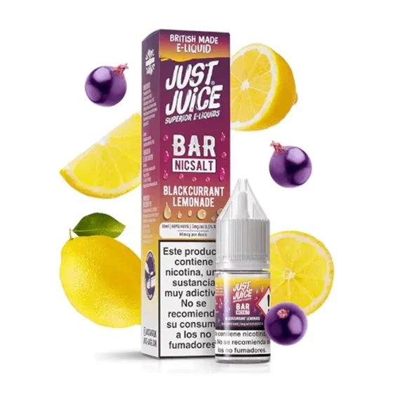 [99666709] Just Juice Bar Salts Blackcurrant Lemonade 10ml
