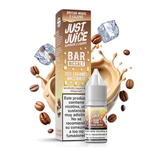 Just Juice Bar Salts Iced Caramel Macchiato 10ml 20mg