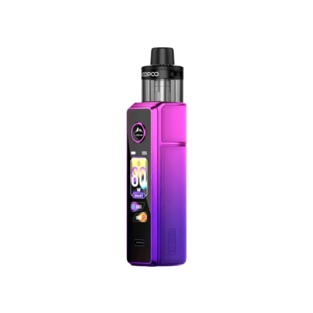 [99670302] Voopoo Drag X3 Pod Kit Aurora Purple