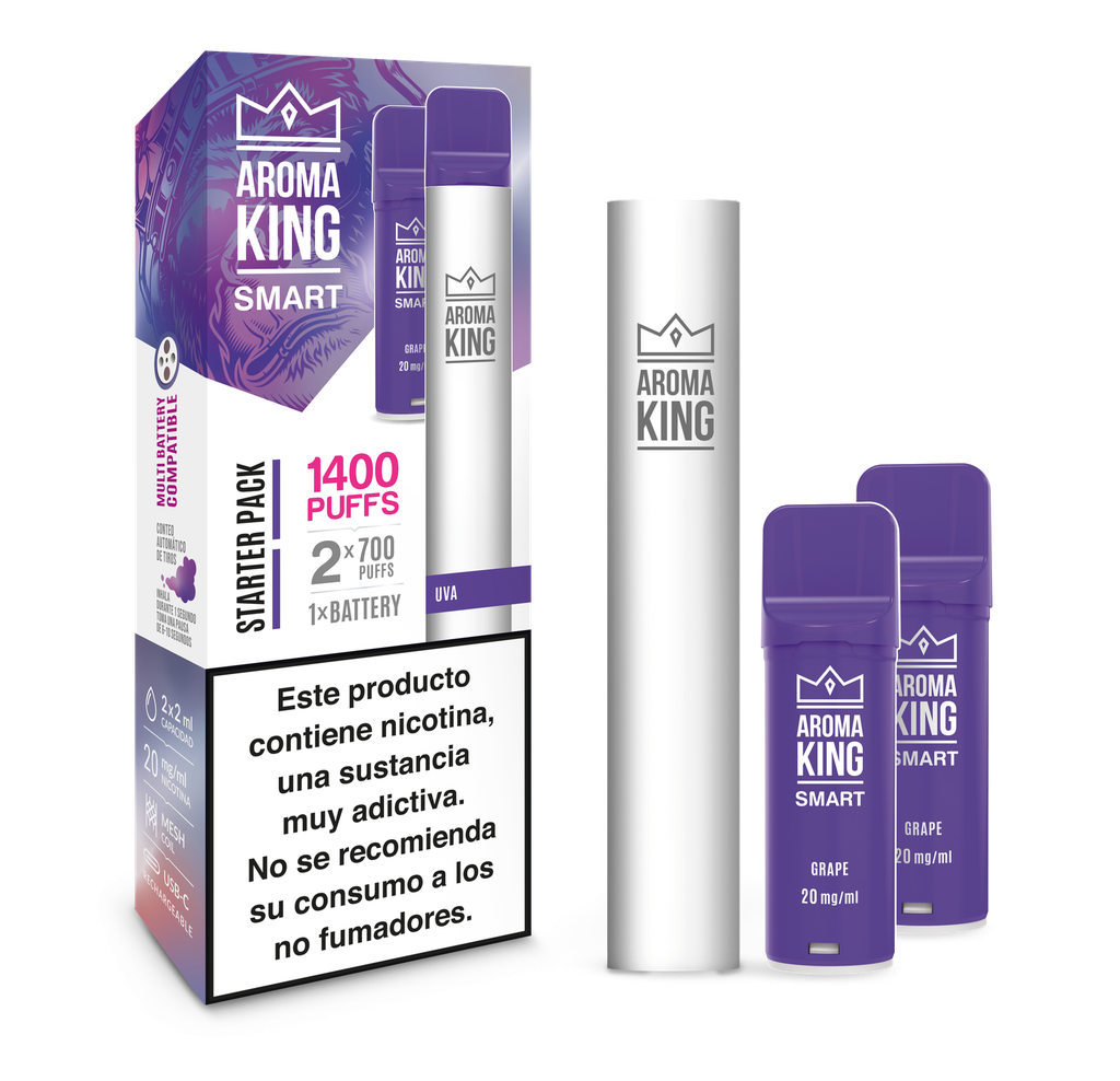 AK Bullet Bat + 2 Pod Grape Ice