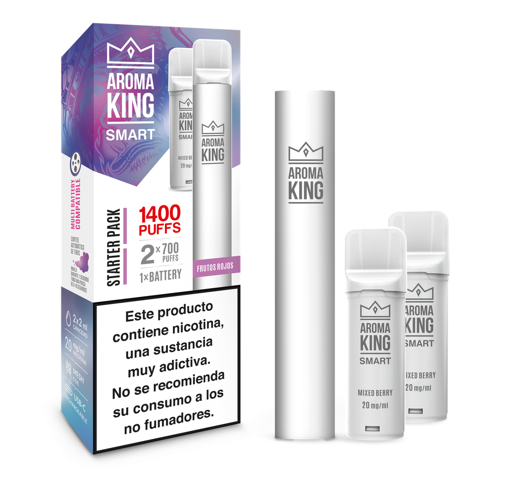AK Bullet Bat + 2 Pod Mixed Berry