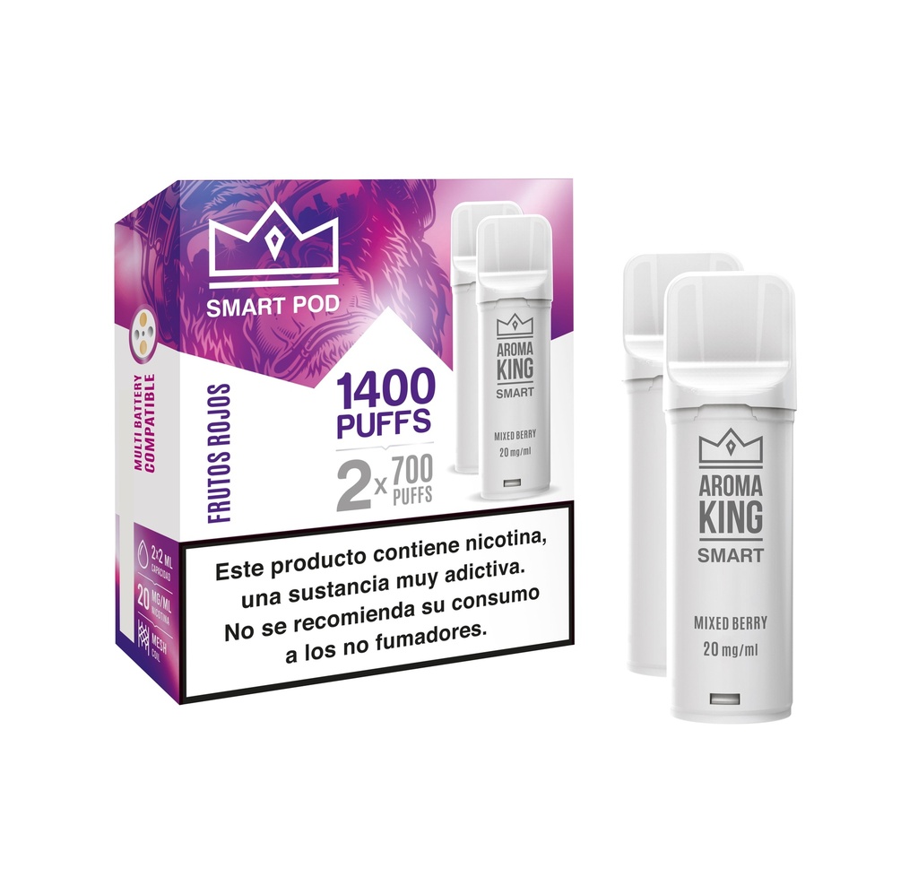 AK Smart Cápsulas Mixed Berry
