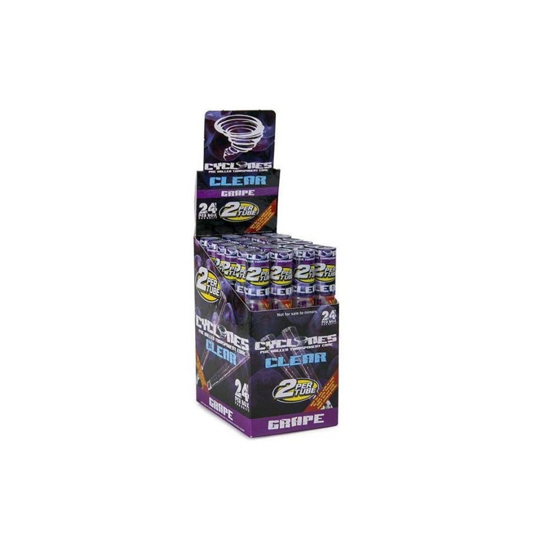 [CYC11676] Cyclones Cones Klear Grape 1X