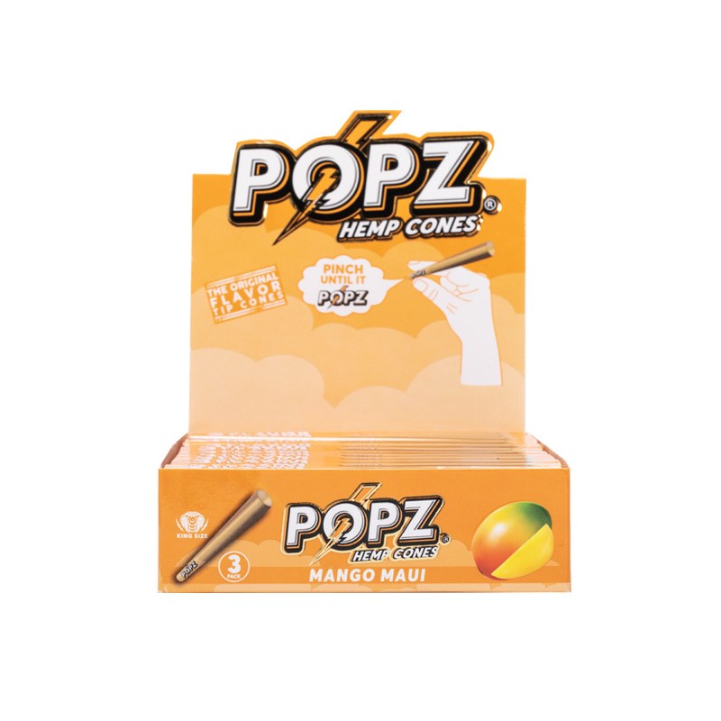 [KP1103] Display Box:Popz Cone Mango Maui 12 Display 3