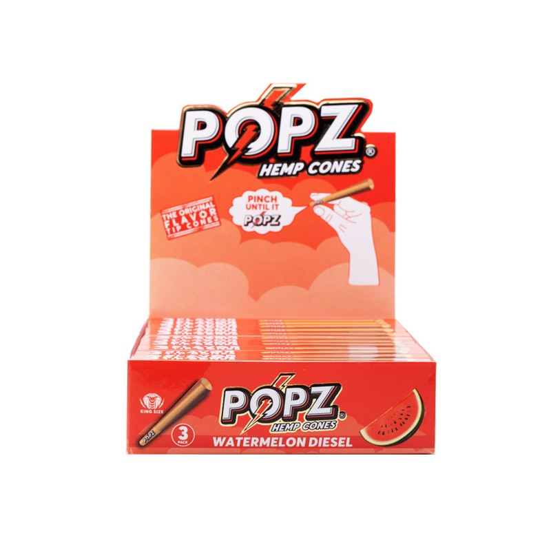 [KP1104] Display Box:Popz Cone Watermelon Diesel 12 Display 3