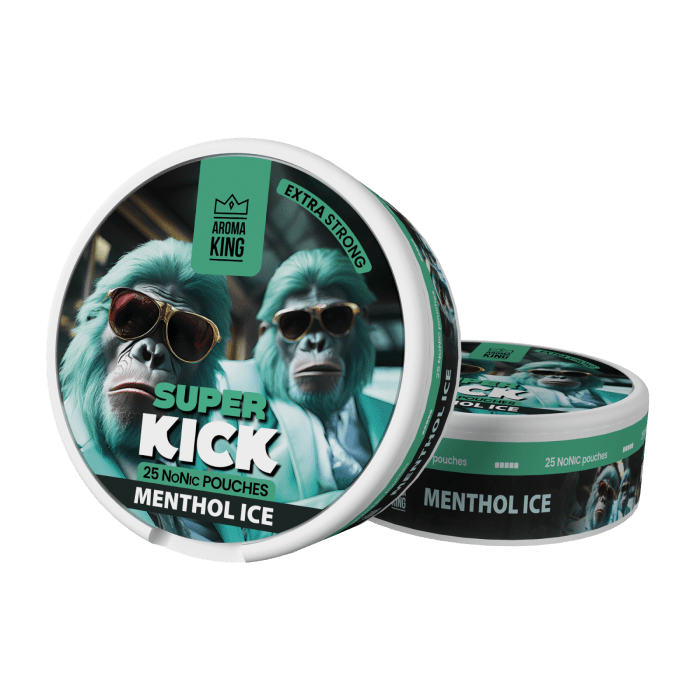 Double Kick Extra NoNicotine Menthol Ice
