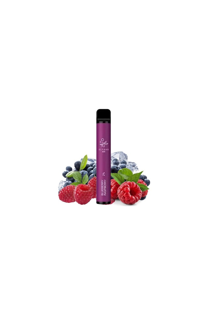 [99658932] Elfbar Disposable Elf600 v1 Blueberry Raspberry 20mg