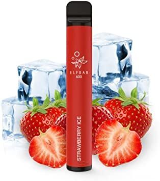 [EB600V1033] Elfbar Disposable Elf600 v1 Strawberry Ice Zero