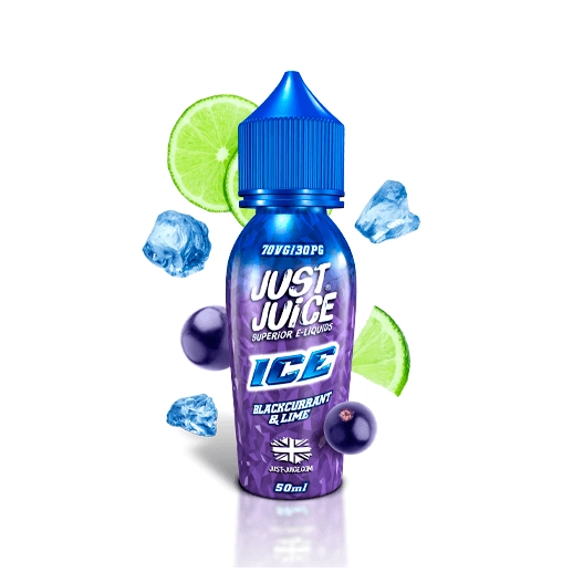 Just Juice Blackcurrant Lime Ice 50ml
