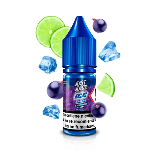 [99658171] Just Juice Blackurrant Lime Ice 50/50 12mg 10ml