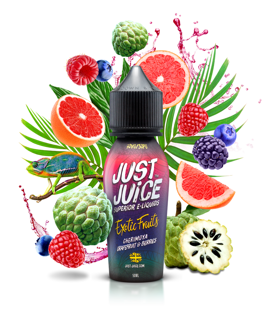Just Juice Exotic Fruits Cherimoya Grapefruit Y Berries 50ml