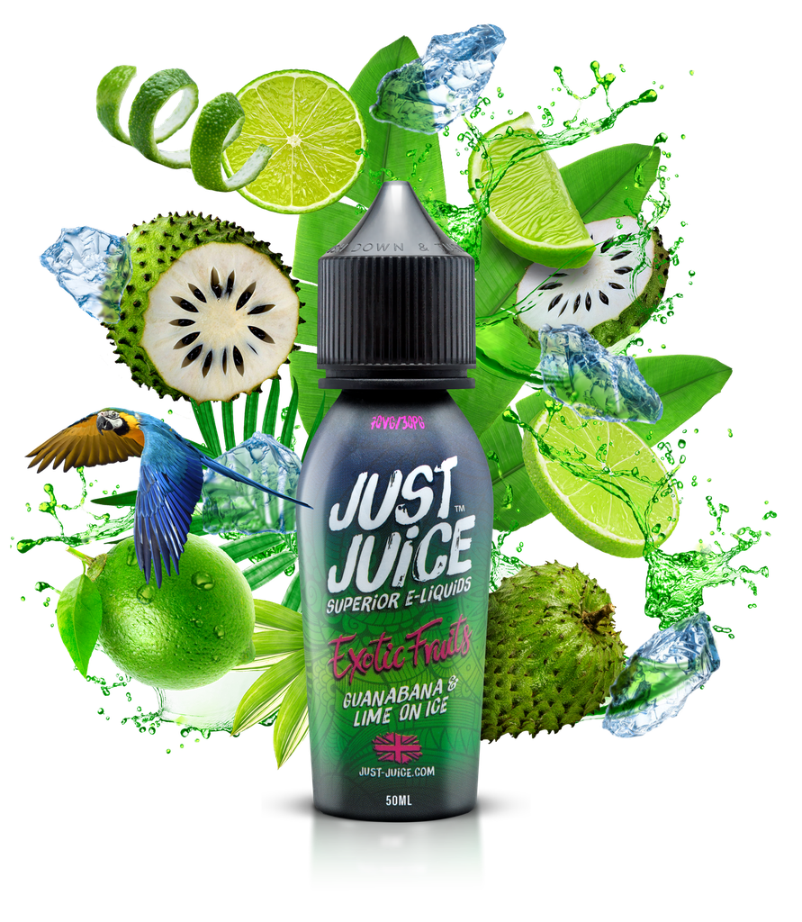 Just Juice Exotic Fruits Guanabana Lime Ice 50ml