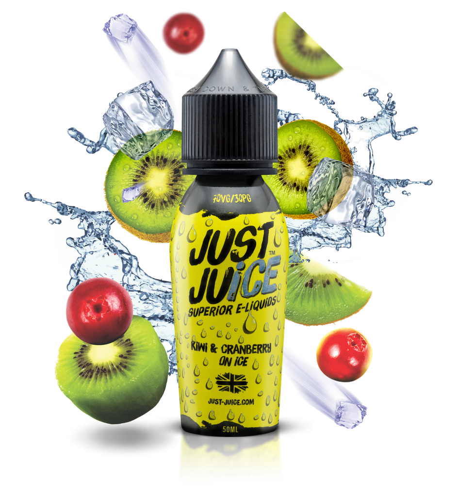 Just Juice Kiwi Y Cranberry On Ice 50ml