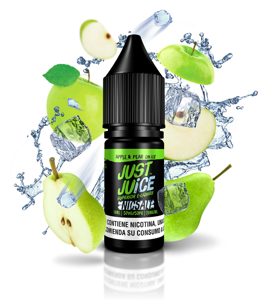 Just Juice Nic Salt Apple & Pear On Ice 20mg