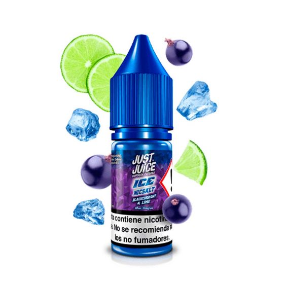[99658166] Just Juice Nic Salt Blackcurrant Lime Ice 11mg 10ml