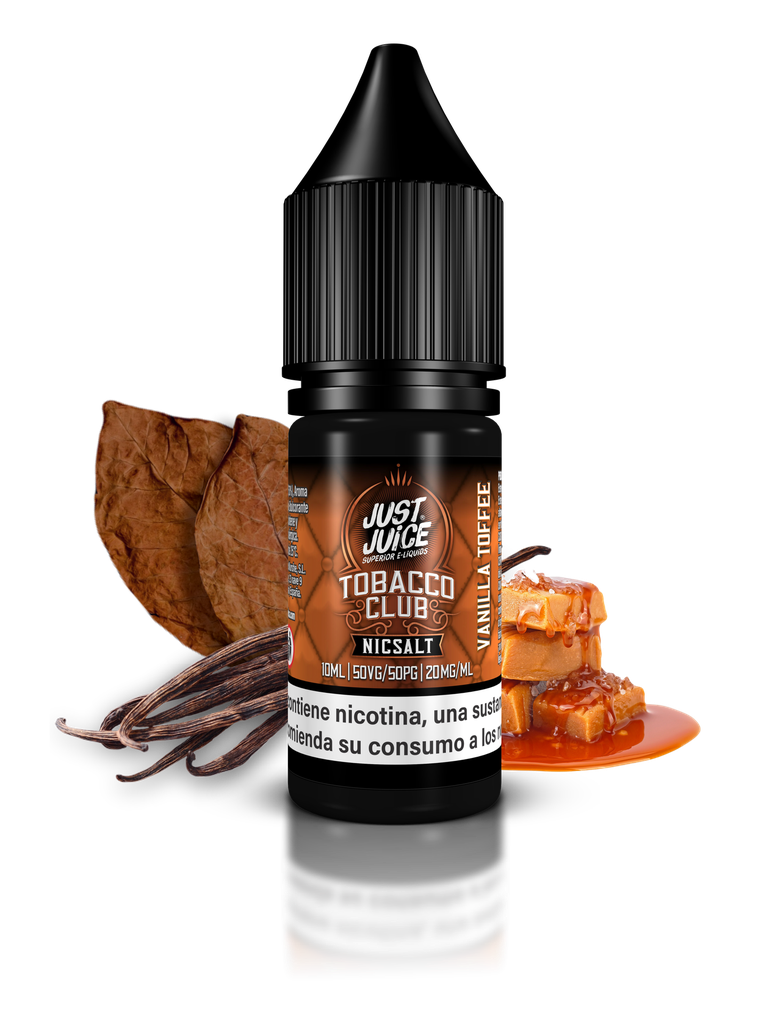 Just Juice Nic Salt Tobacco Club Vainilla Tofee 20mg 10ml