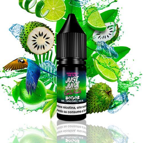[99653271] Just Juice Nic Salt Wild Guanabana & Lime On Ice 50/50 3mg 10ml
