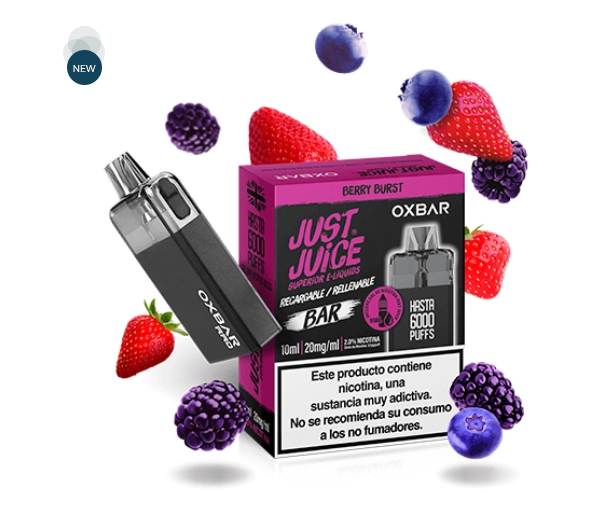 [99659789] Just Juice Oxbar Refillable Pod Berry Burst