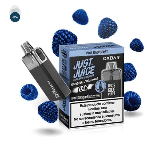 [99659790] Just Juice Oxbar Refillable Pod Blue Raspberry