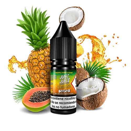 [99660252] Just Juice Papaya Pineapple Coconut 50/50 0mg