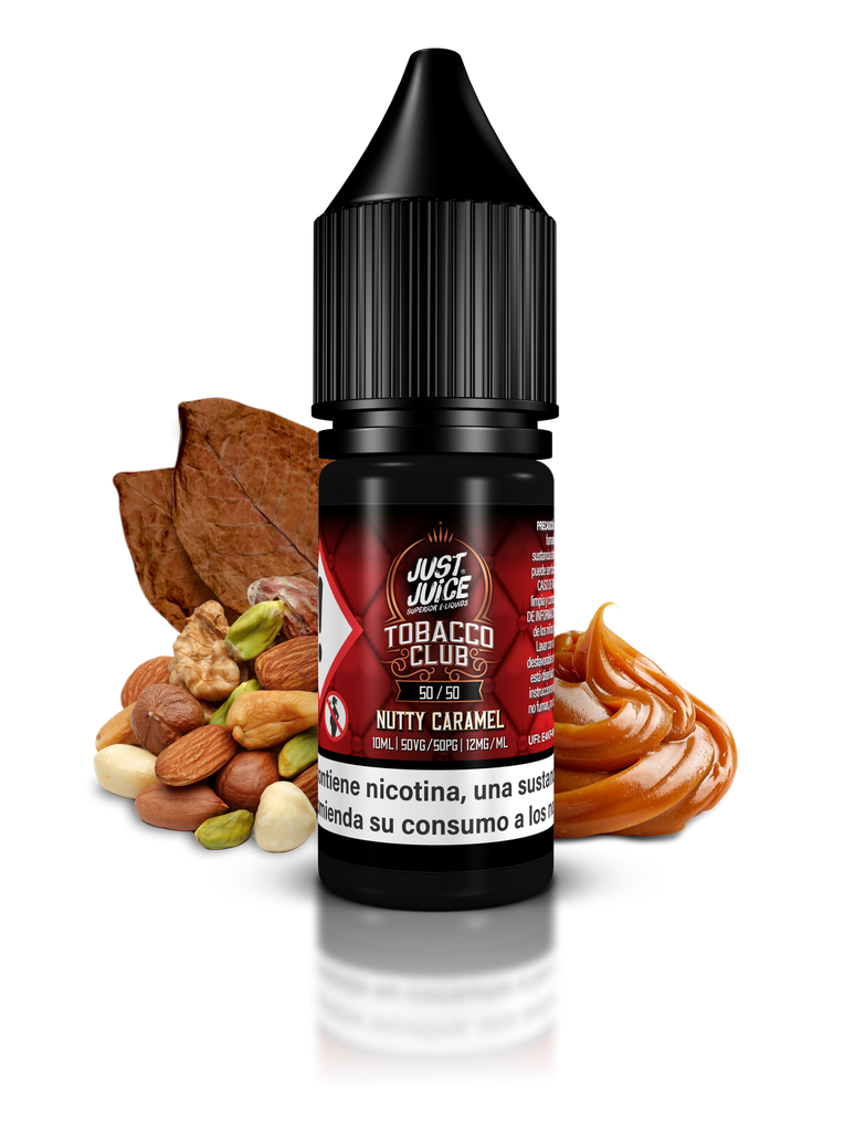[99657262] Just Juice Tobacco Club Nutty Caramel 50/50 3mg 10ml