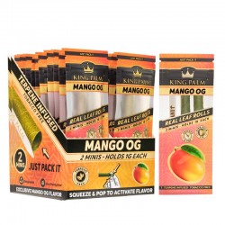 [KP00923] King Palm Rolls Flavor Mini MANGO OG x2 Display