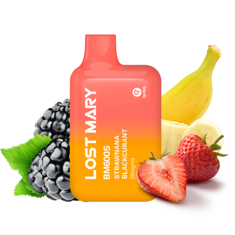Lost Mary BM600S Strawnana Blackcurrant 20mg