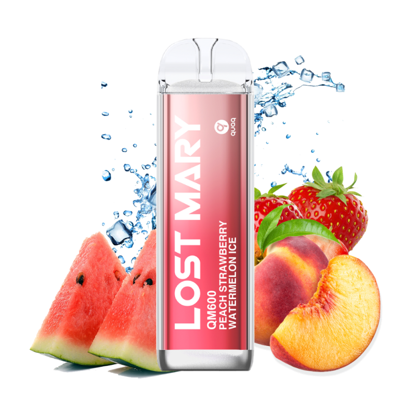 Lost Mary QM600 Peach Strawberry Watermelon Ice  Stock