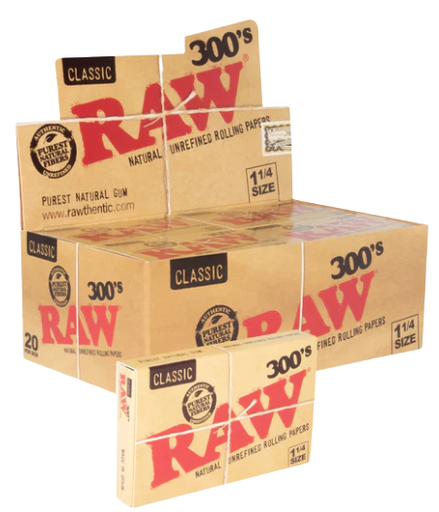 [RAW12565] Raw 300 1/4 Classic (Caja 20 Librillos)