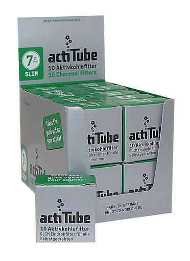 Actitube Slim 7mm (1 Cajas De 10 Unid)