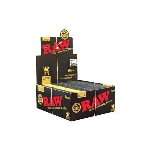 [RAW13590] Raw Black King Size Slim