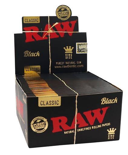 [RAW14543] Raw Black King Size