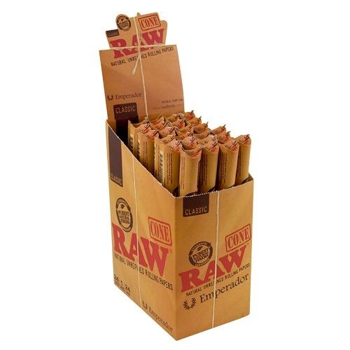 [RAW13036] Raw Cone Classic Emperador Display