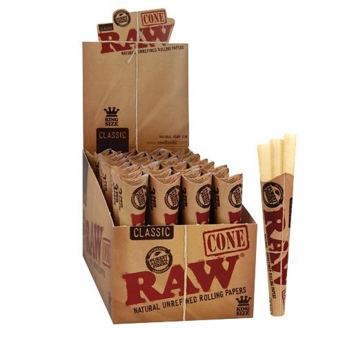[RAW14526] Raw Conos King Size Classic Pk3