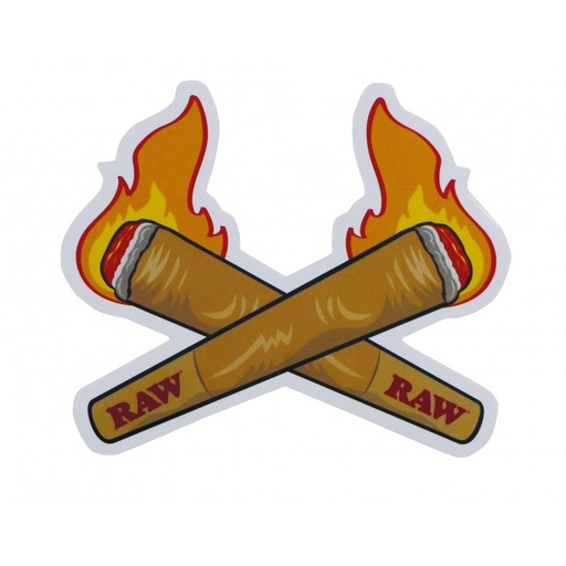 Raw Pegatina Crossing Cones Cruz