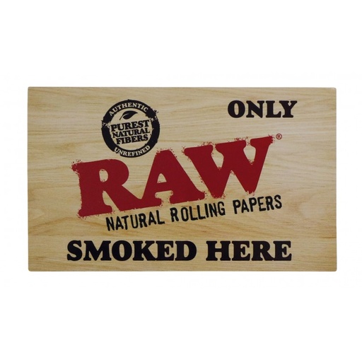 Raw Pegatina Only Smoked Here