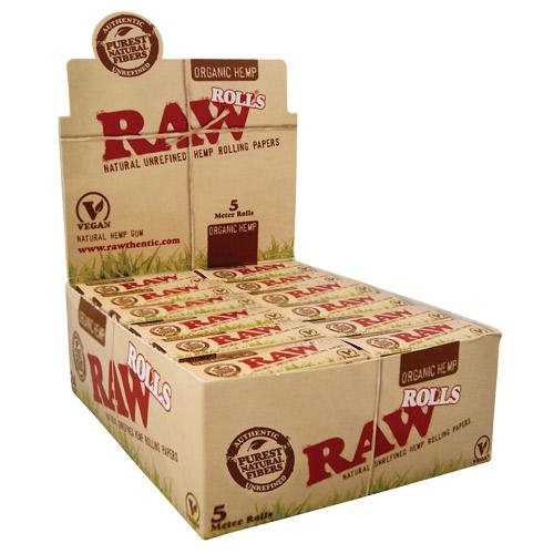 [RAW12142] Raw Rollo Organic King Size 5M (24 unid)