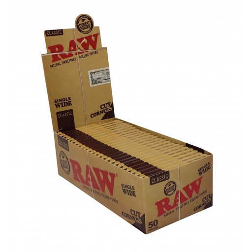 [RAW13814] Raw Single Wide Cut Corners