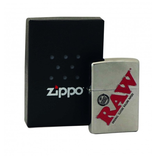 [RAW14568] Raw Zippo Silver