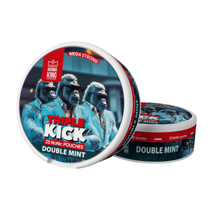 Triple Kick NoNicotine Double Mint