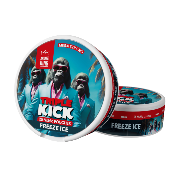 Triple Kick NoNicotine Frezzee Ice