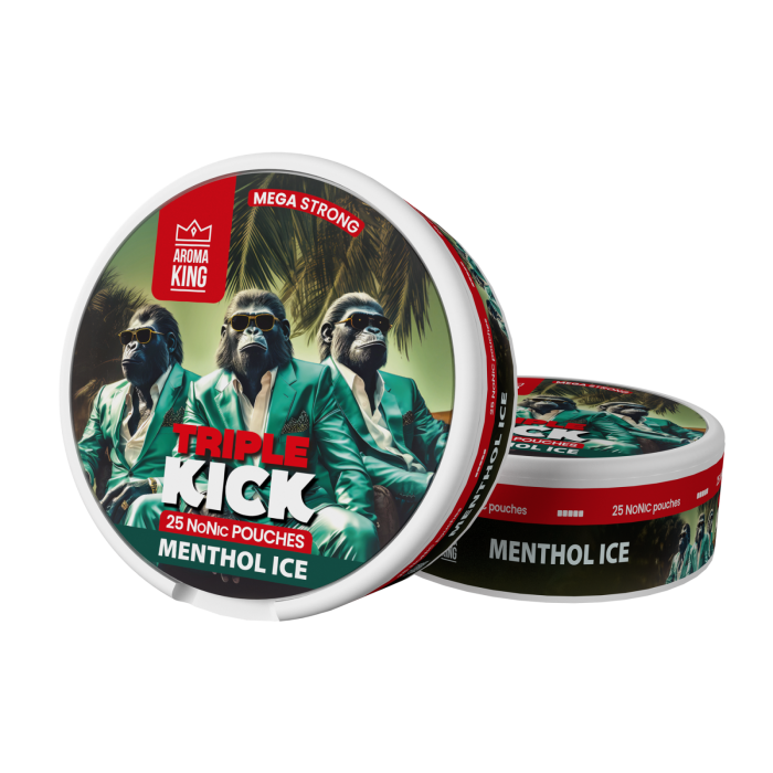 Triple Kick NoNicotine Menthol Ice