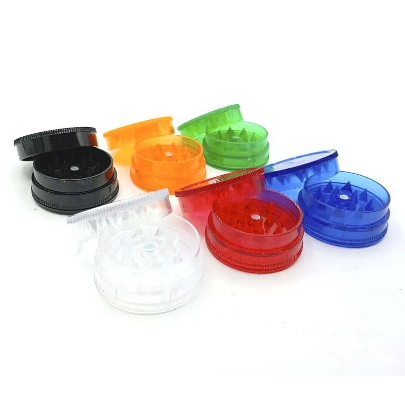 Grinder Herb Plastico 40mm Pequeño Display 48unid