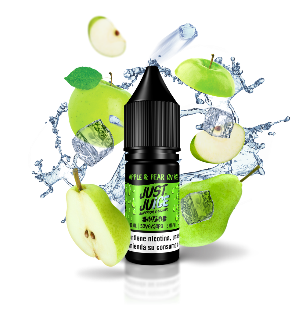 [99658716] Just Juice 50/50 Apple & Pear On Ice 10ml 0mg