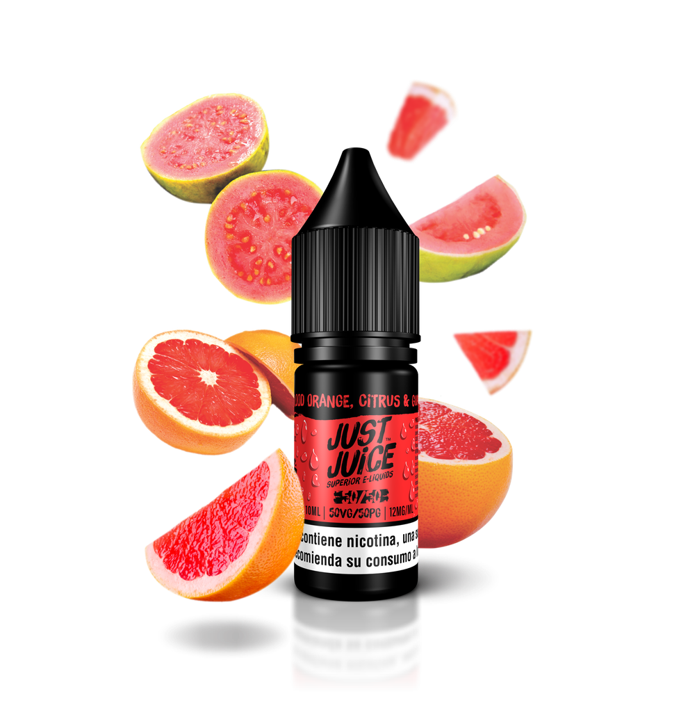 [99658710] Just Juice 50/50 Blood Orange, Citrus & Guava 10ml 0mg
