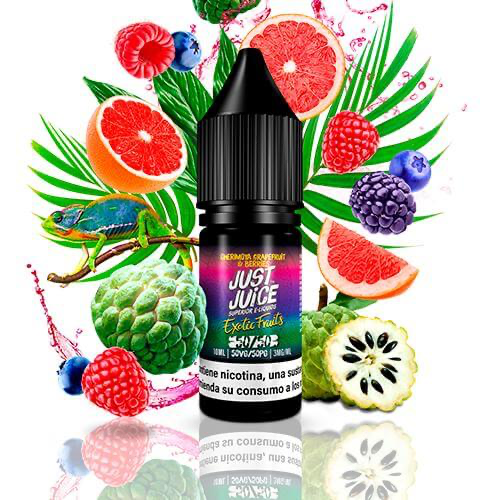 [99658719] Just Juice 50/50 Exotic Fruits Cherimoya, Grapefruit & Berries 10ml 0mg